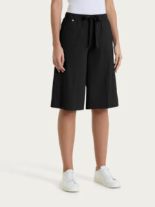 Bermuda in Super Fresh Ragno – Nero – foto 1